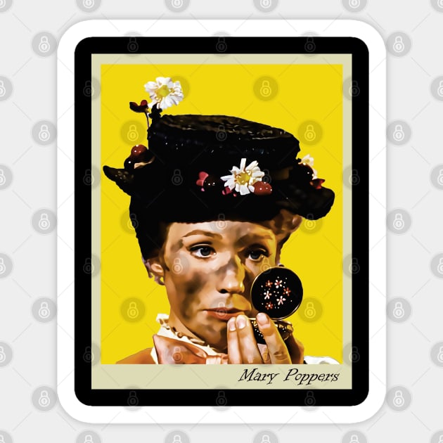 Mary poppins POTRAIT WOMAN Sticker by fatkahstore